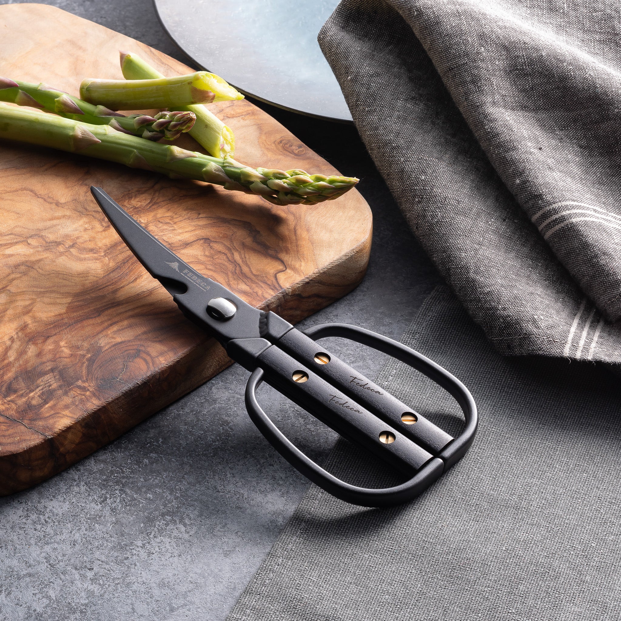 FEDECA キッチンハサミ プレーンブラック 11,000円