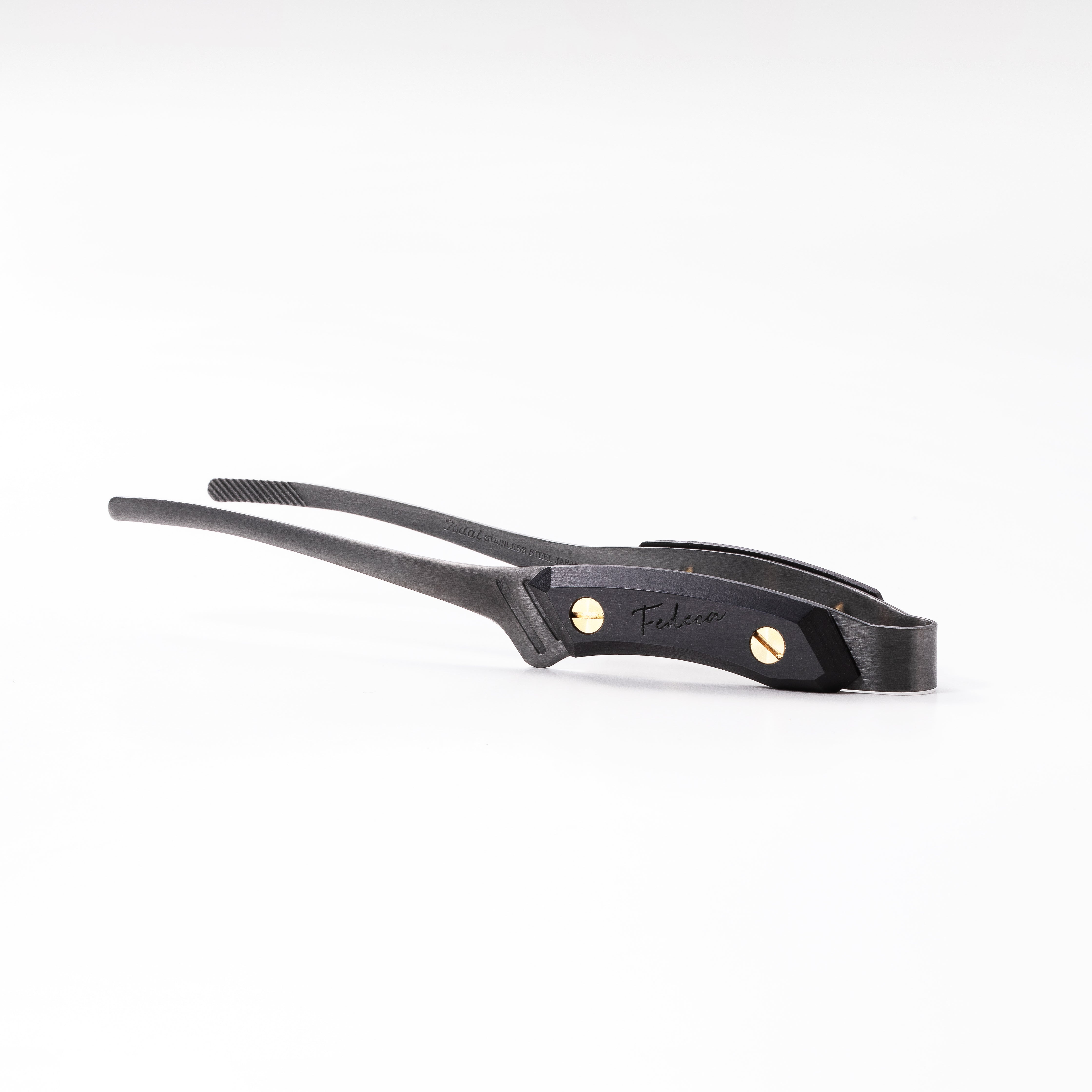 【強化木】FEDECA CLEVER TONG mini プレーンブラック 4,620円