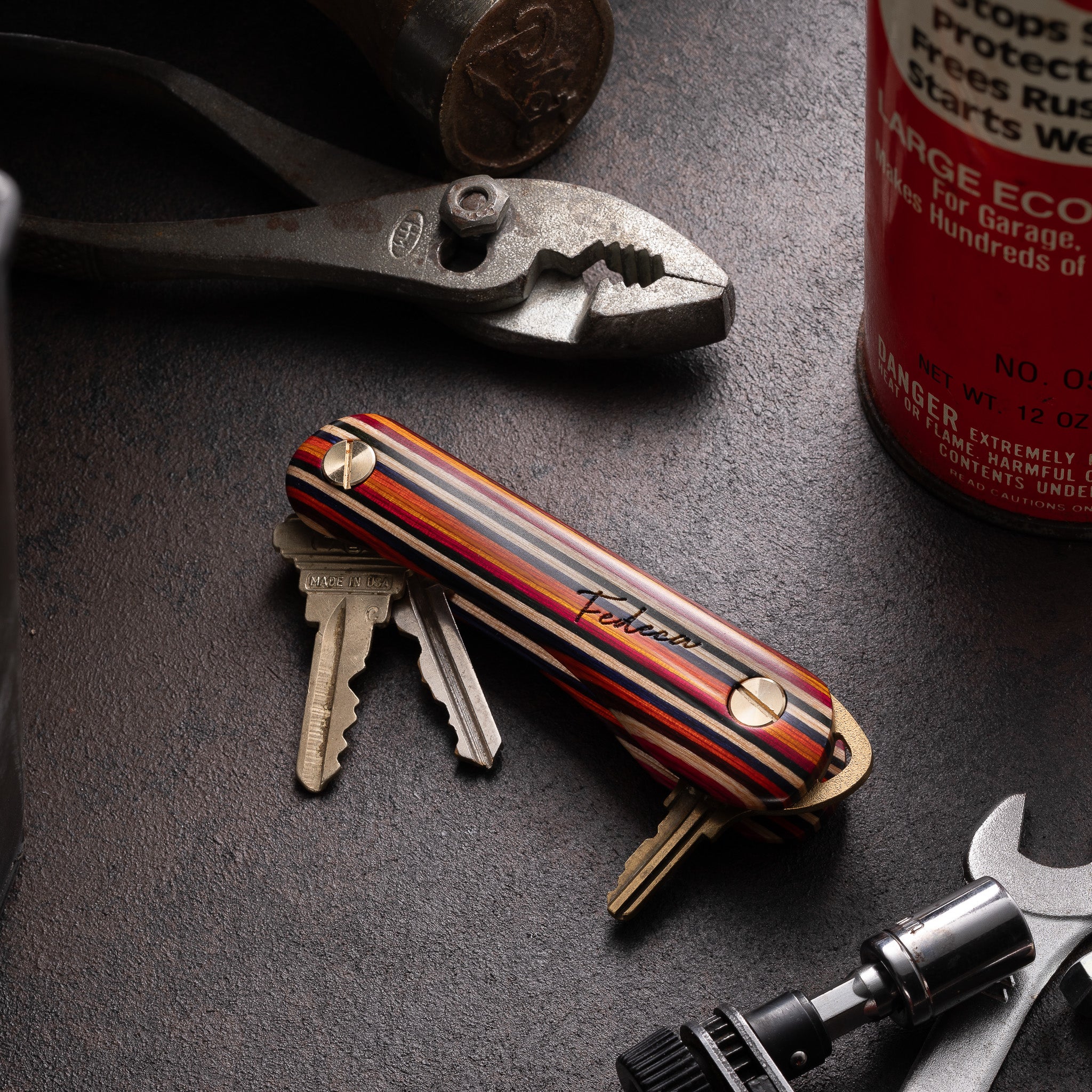 【積層材】FEDECA キーオーガナイザー マルチカラー 6,600円