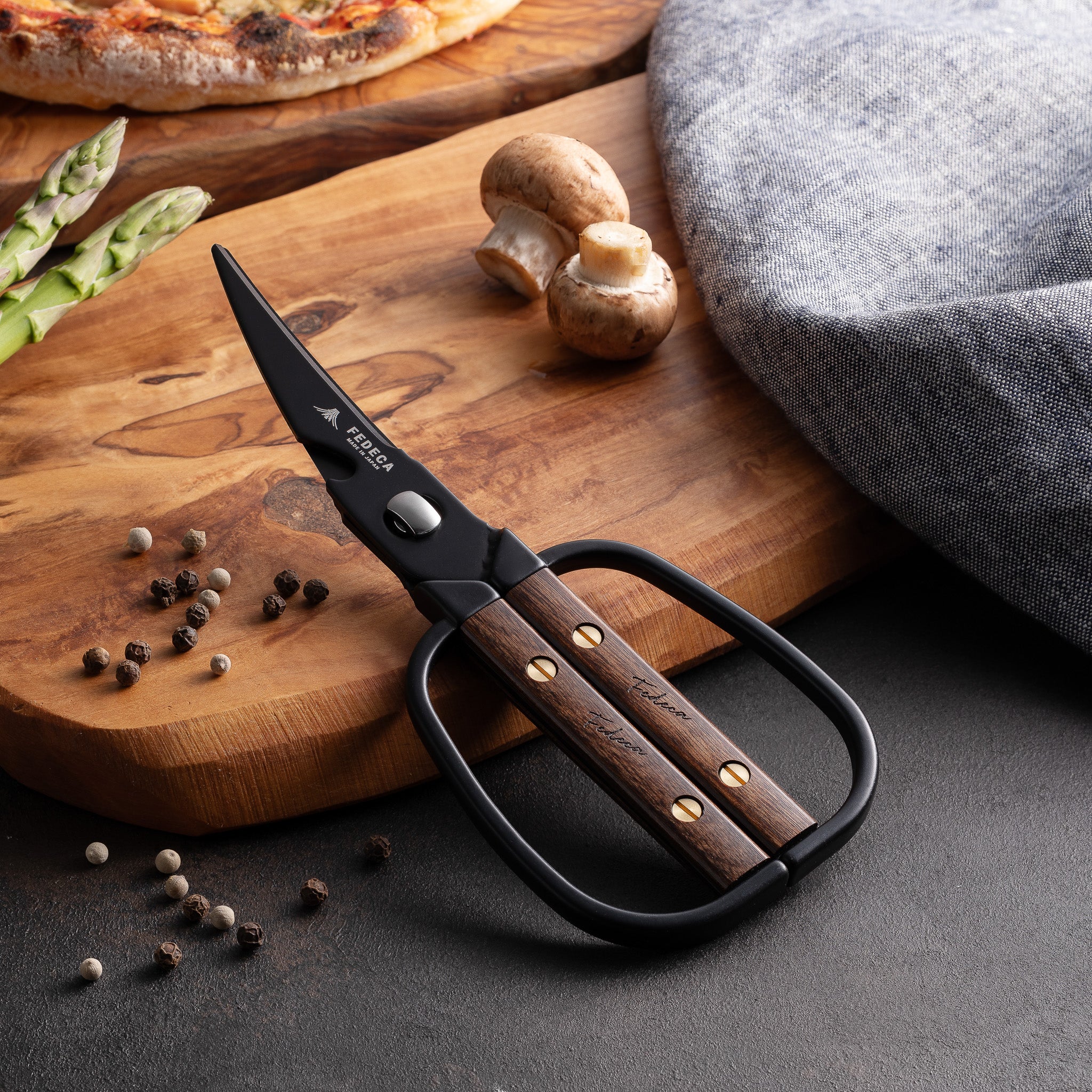 FEDECA キッチンハサミ プレーンブラウン 11,000円