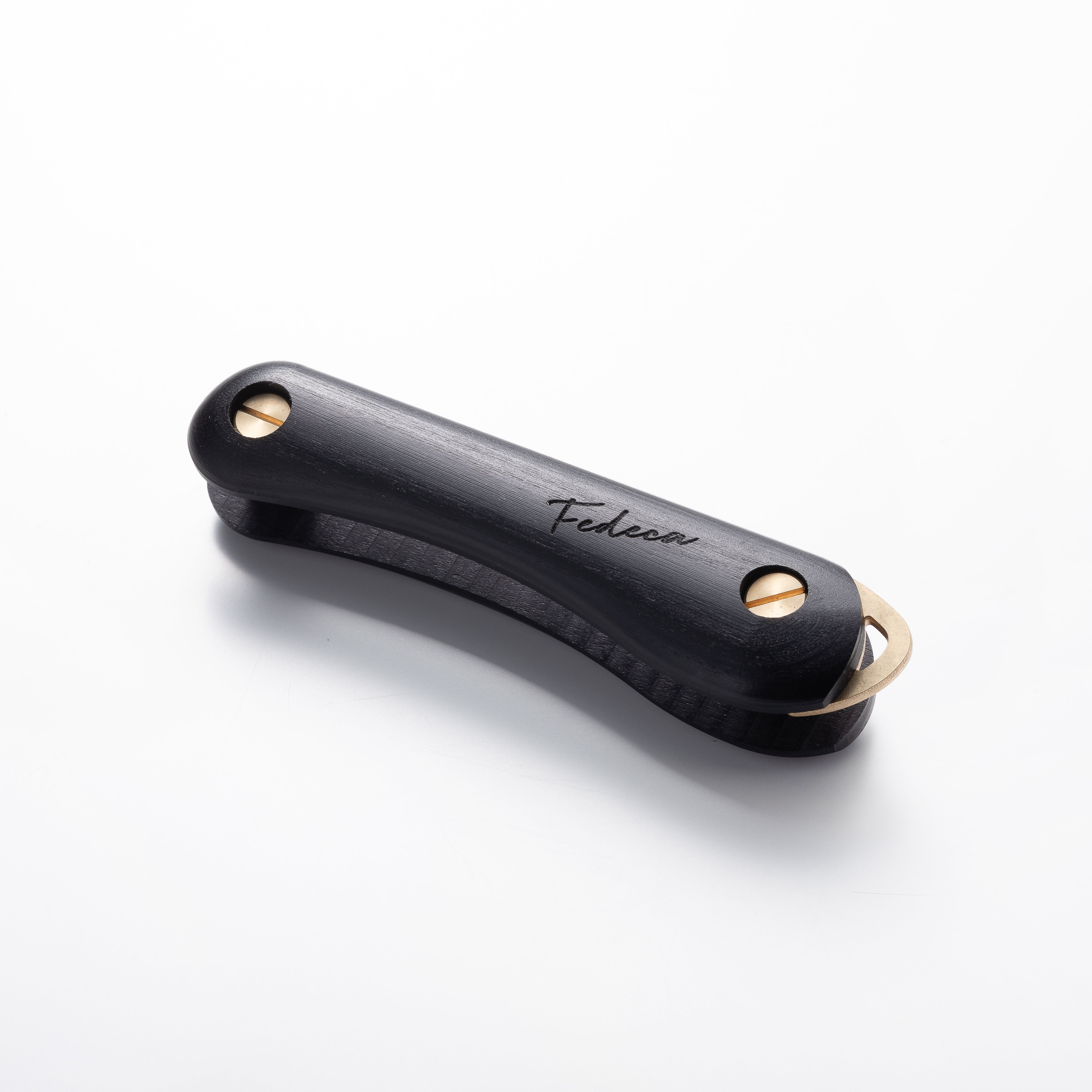 【強化木】FEDECA キーオーガナイザー プレーンブラック 5,500円