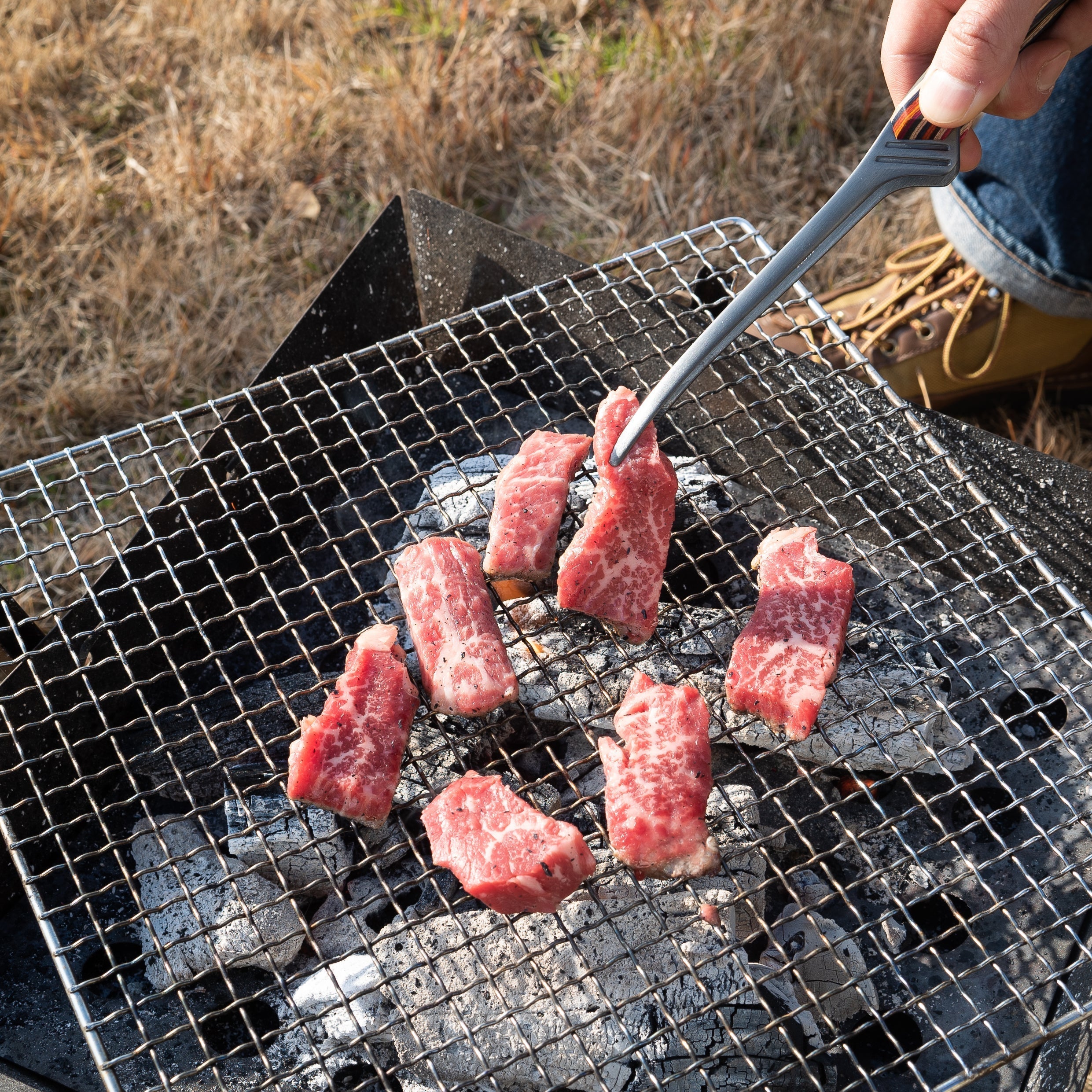 【天然木】FEDECA CLEVER TONG 名栗ビルマチーク 5,500円