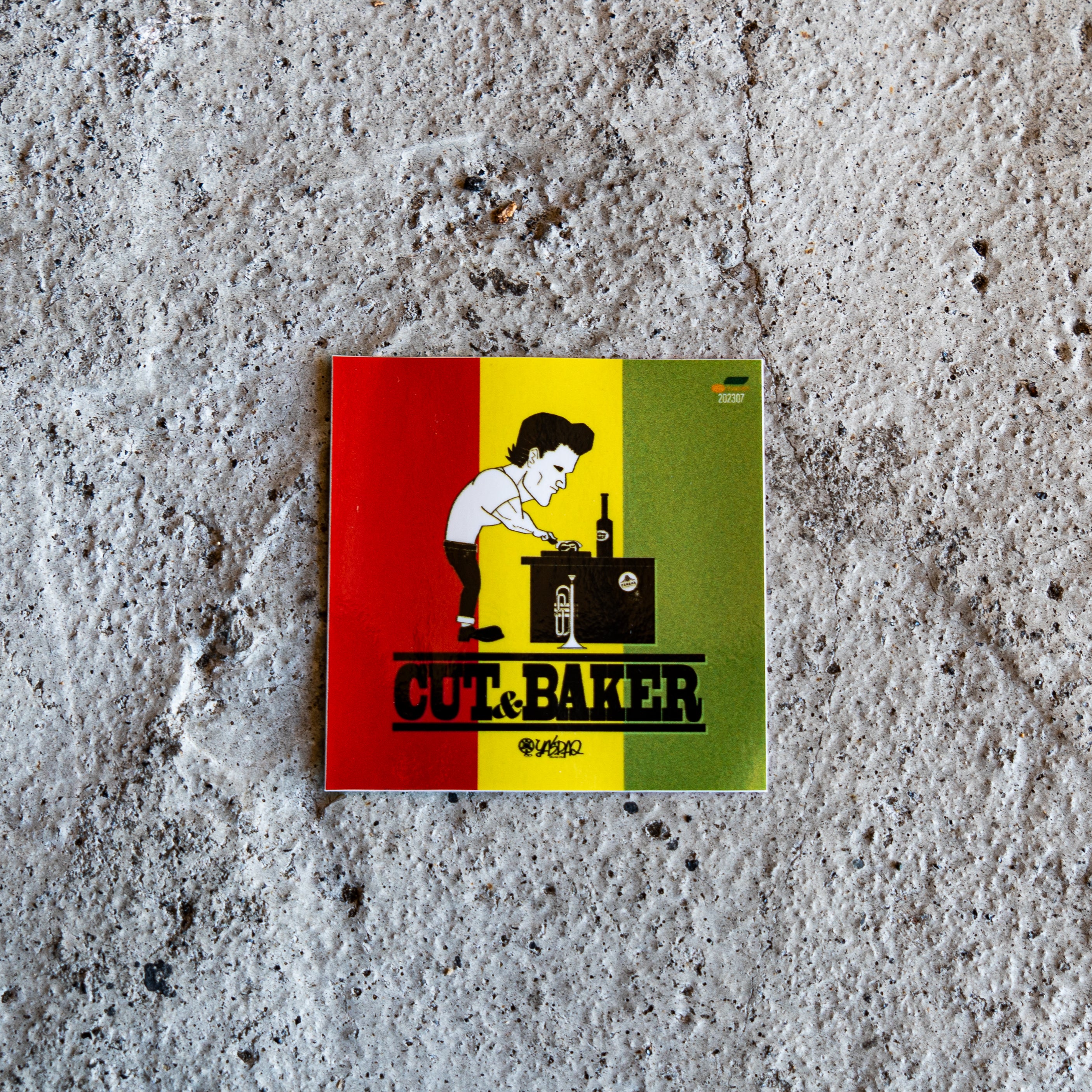 CUT&BAKER ステッカー