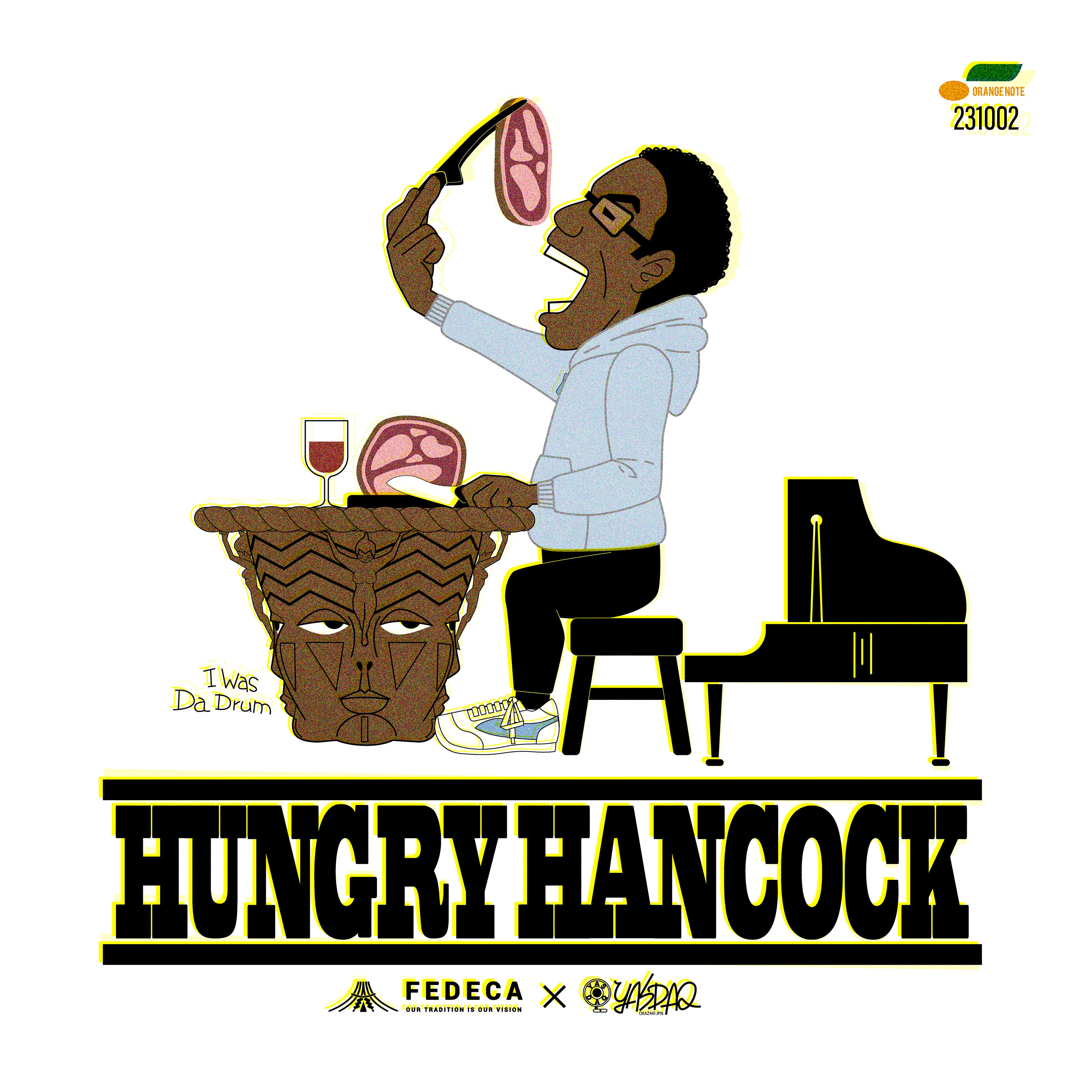 HUNGRY HANCOCK ステッカー