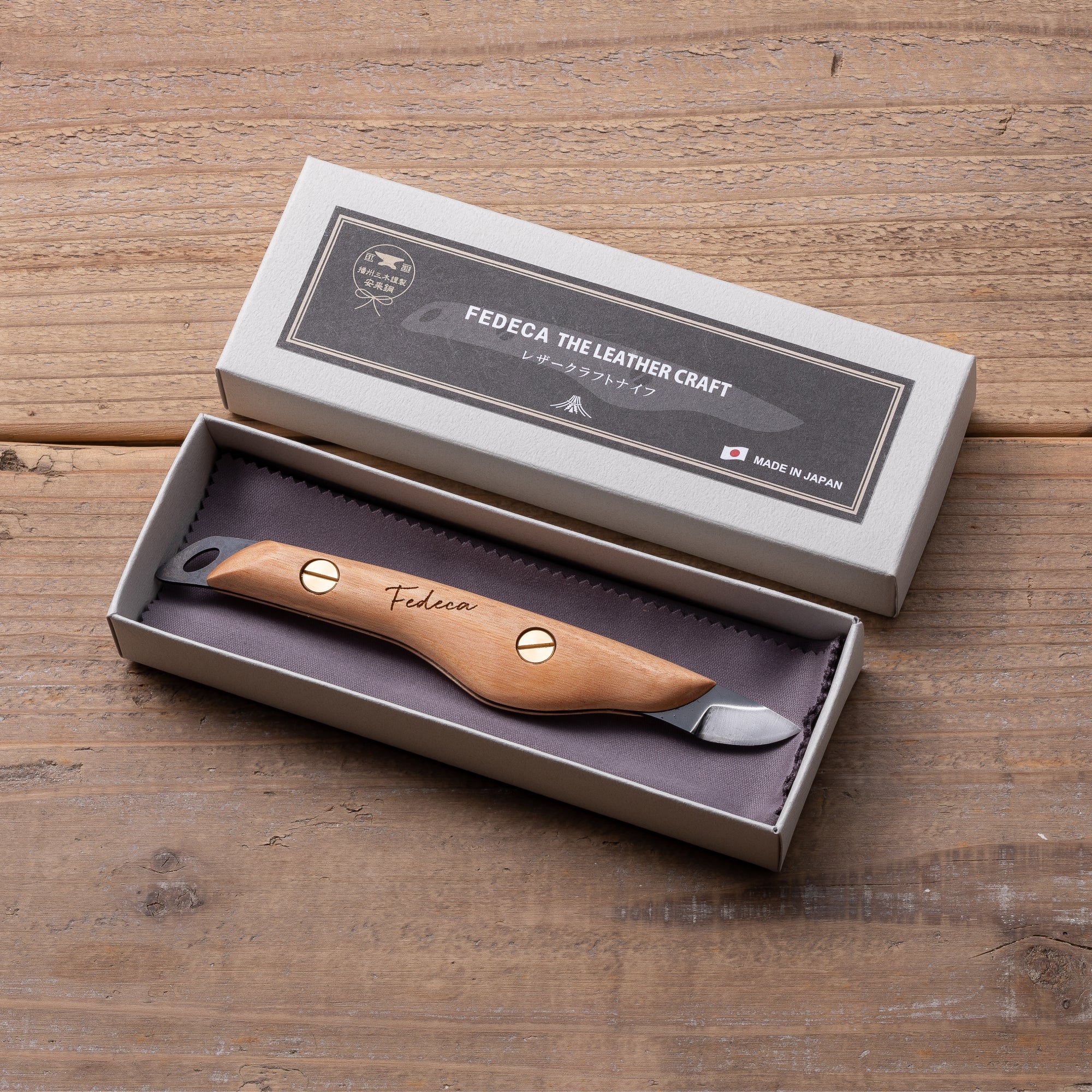 レザークラフトナイフ オノオレカンバ