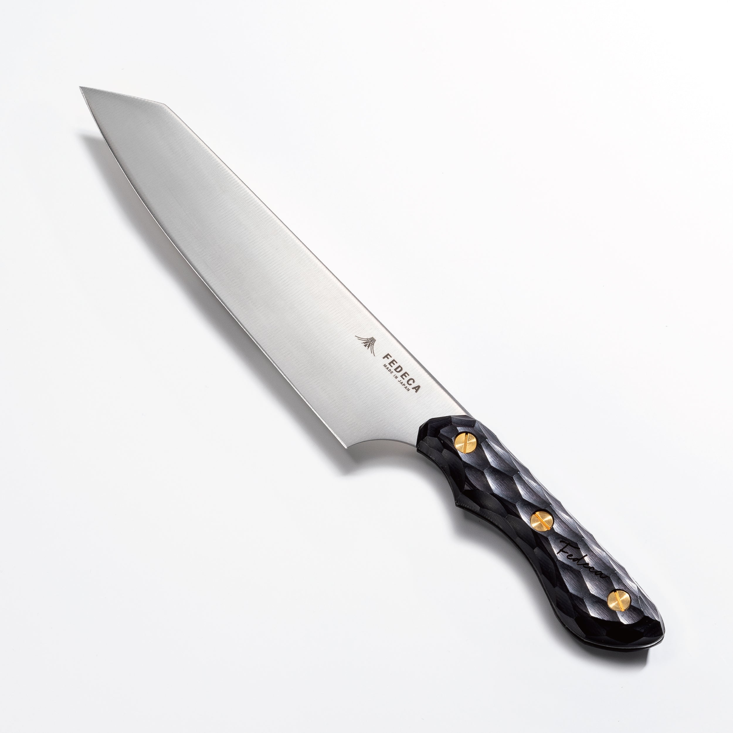 三徳包丁 大 名栗ブラック 18,700円【000983】