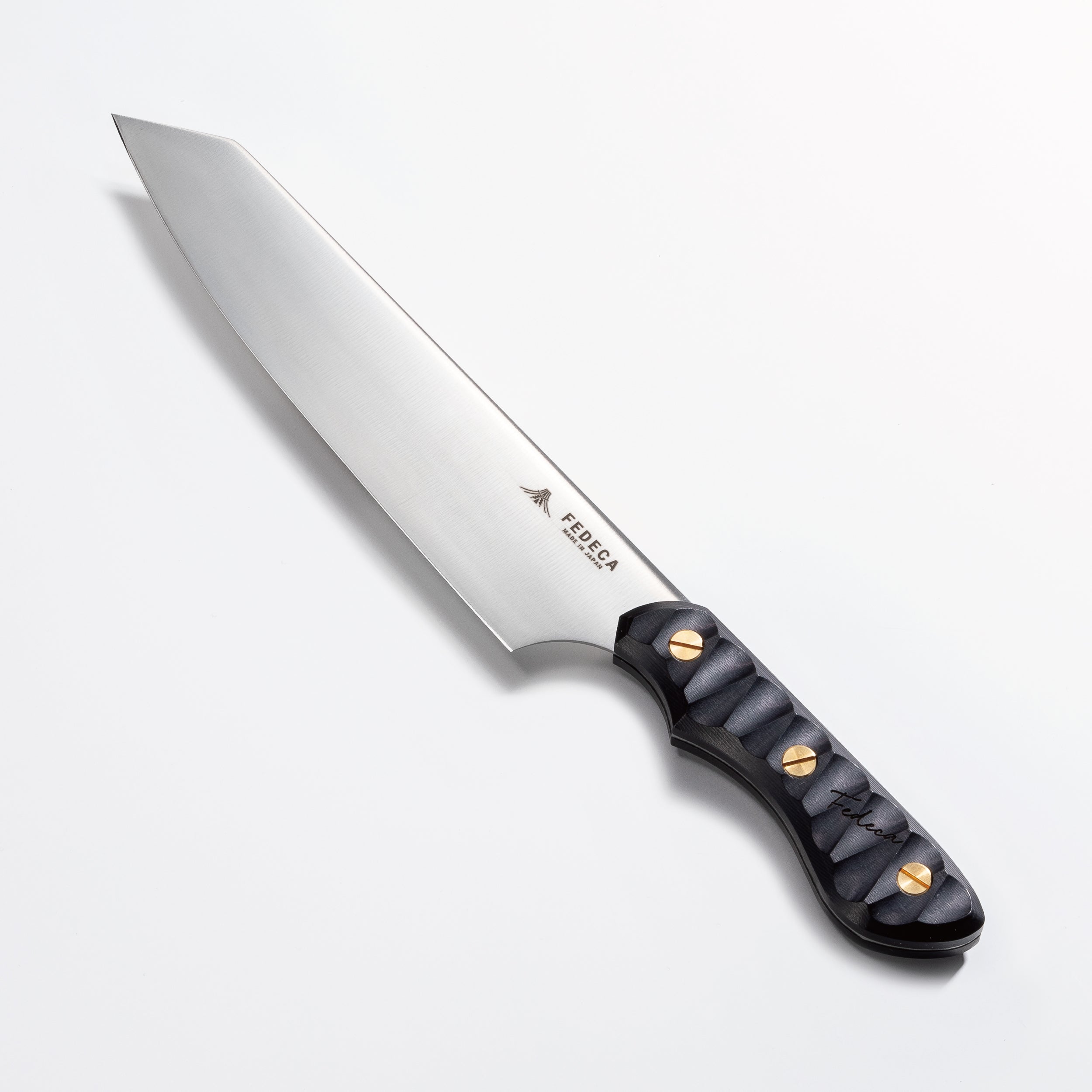 三徳包丁 大 リップルブラック 18,700円【001034】