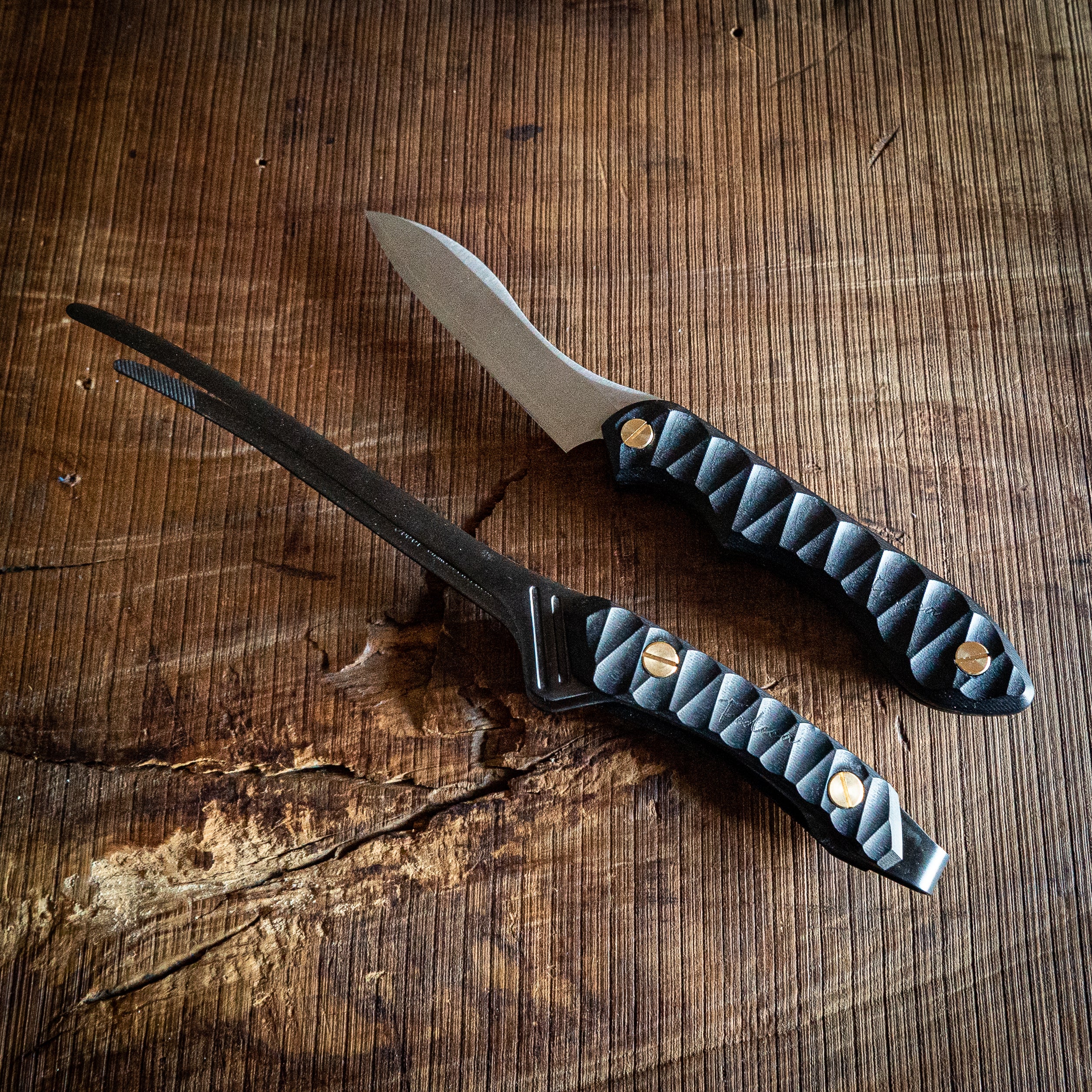 【強化木】FEDECA CLEVER TONG リップルブラック 6,050円