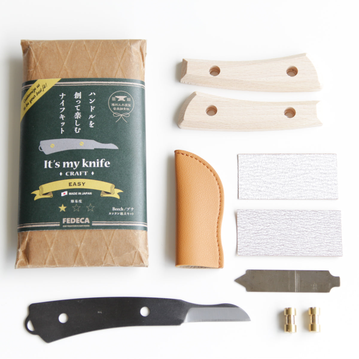 【難易度★☆☆】It's my knife Craft Easy (炭素鋼/青紙二号) 4,290円