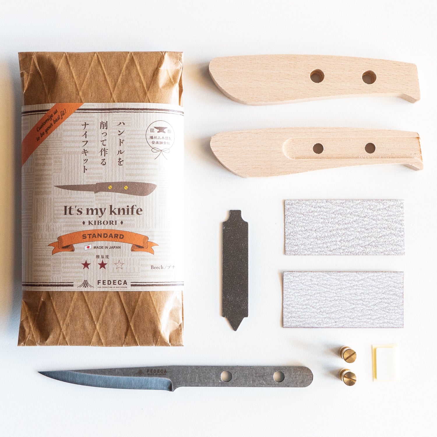【難易度★★☆】It's my knife KIBORI Standard 5,720円