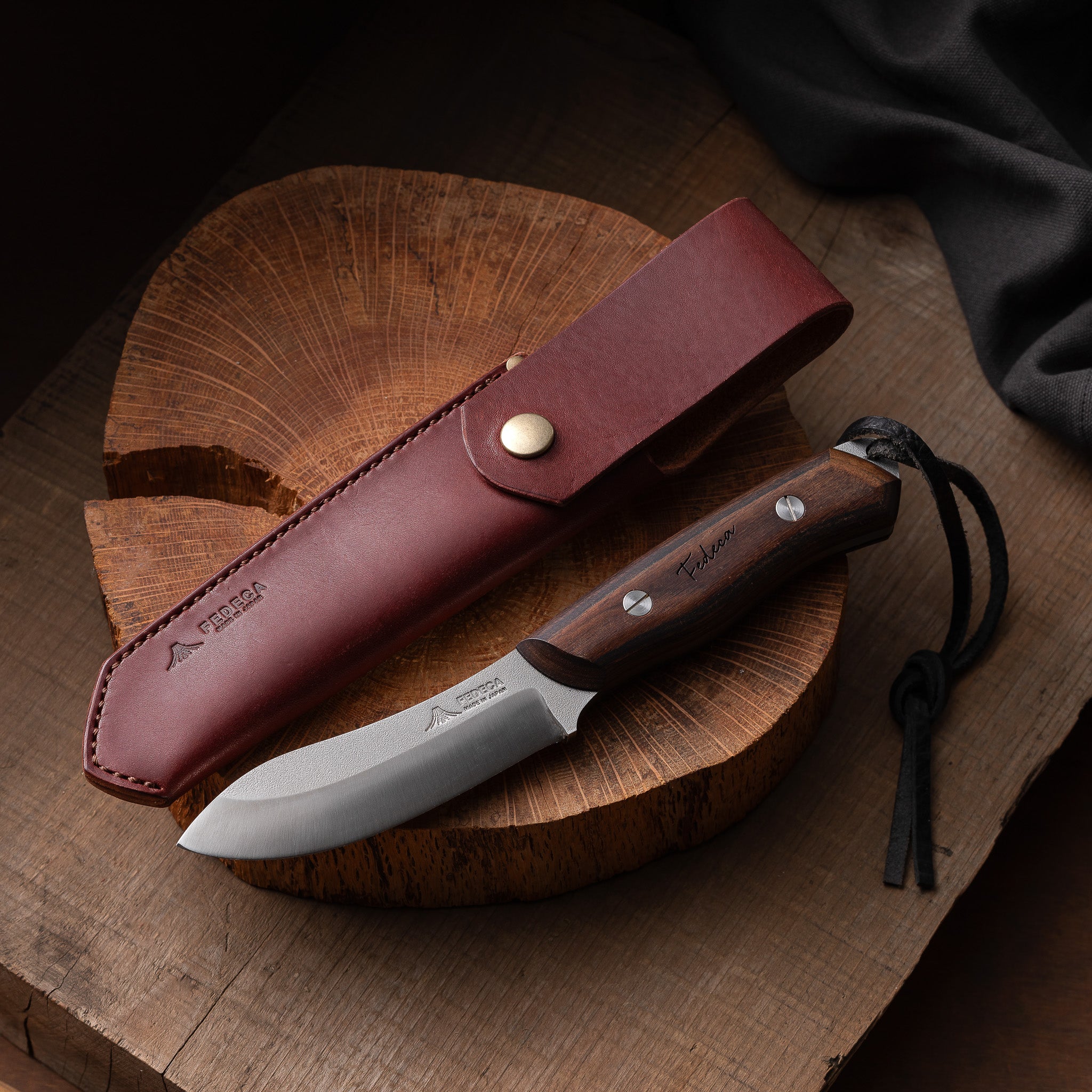 FEDECAブッシュクラフトナイフ　フルカバーシース