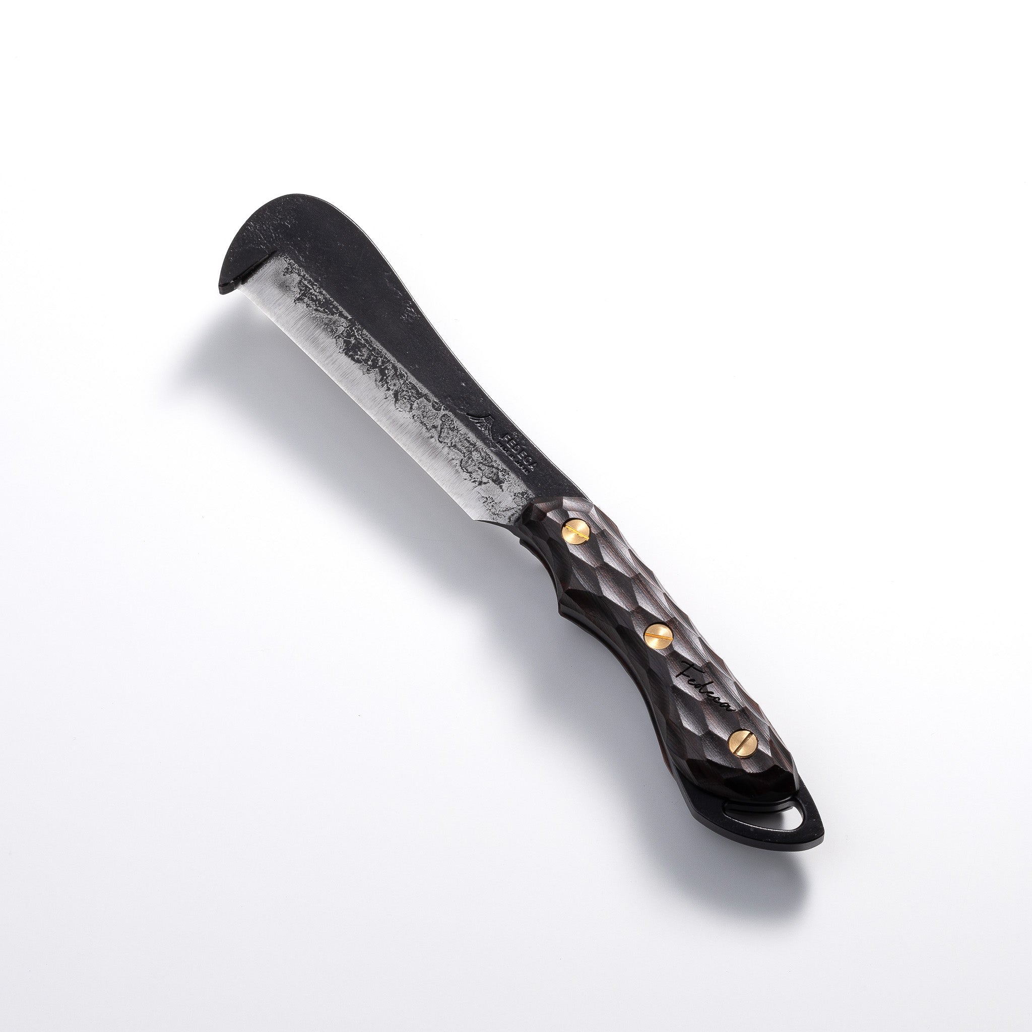 【天然木】鍛造バトニング鉈 名栗黒檀  18,700円