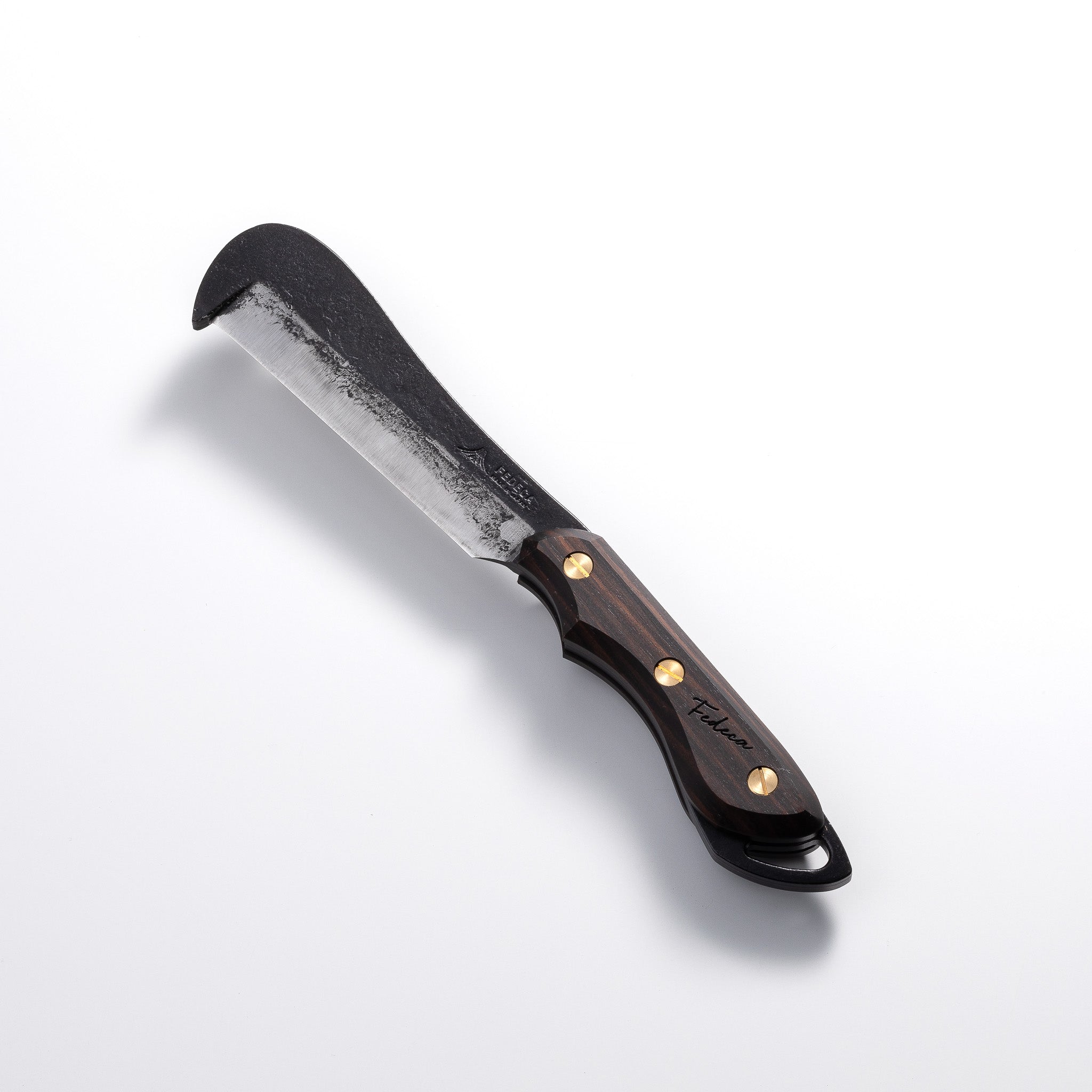 【天然木】鍛造バトニング鉈 プレーン黒檀  17,600円
