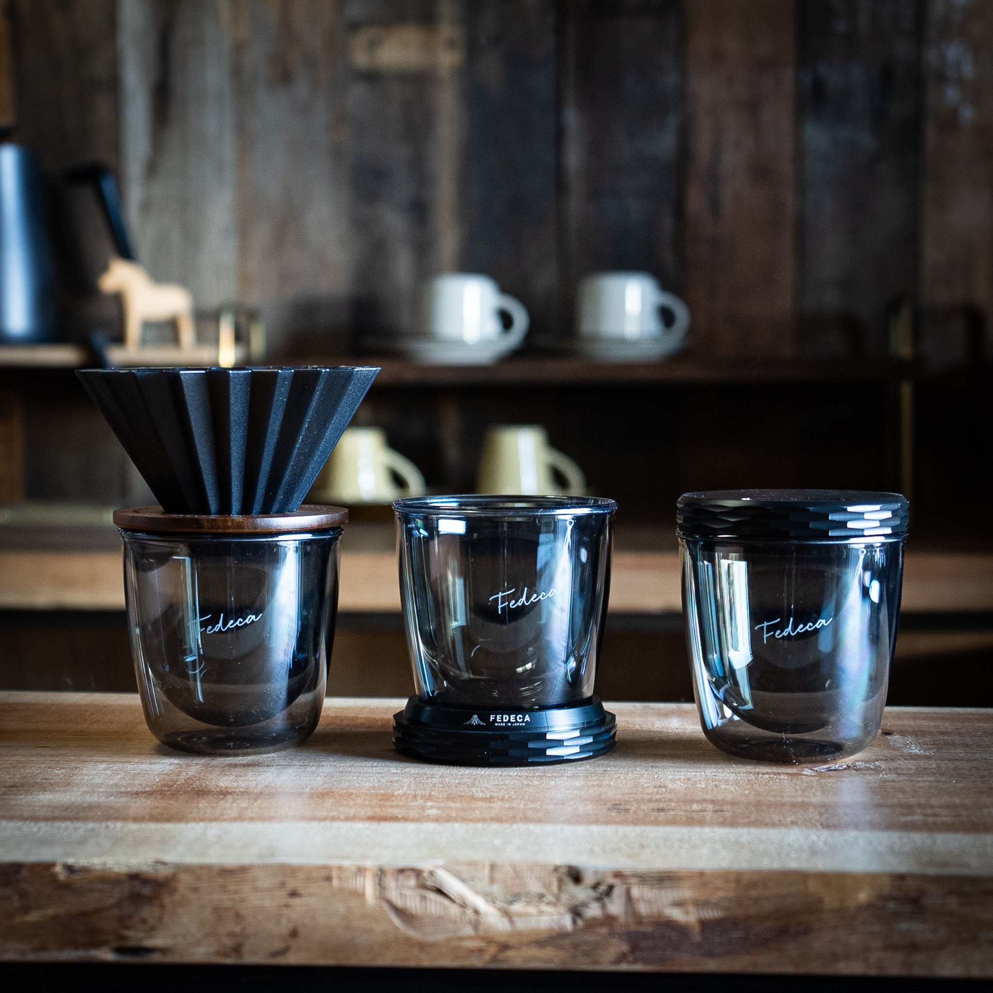 予約】FEDECA われないダブルウォールグラス 200ml 2,420円