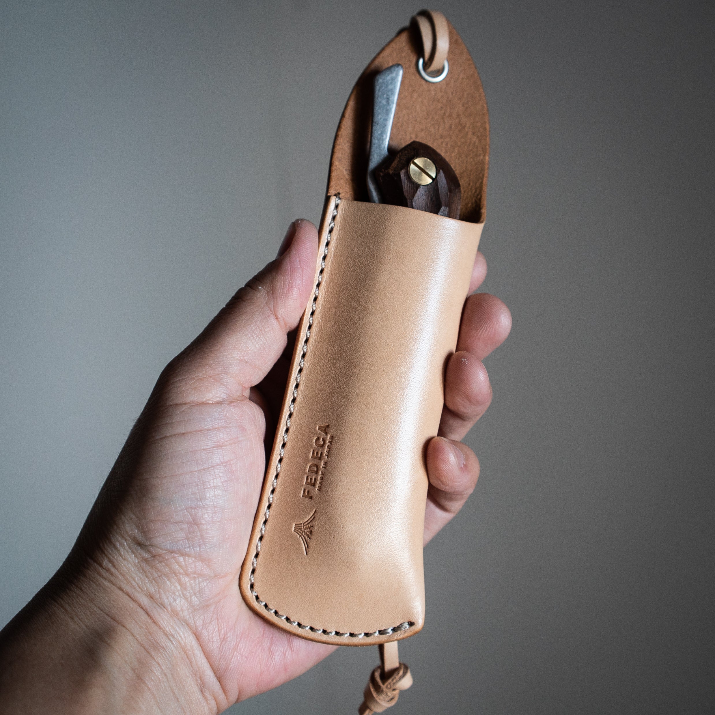 FEDECA Folding Knife Leather Case フェデカ フォールディングナイフ